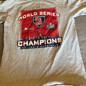 Majestic Vintage St louis cardinals 2011 World Series‎ Baseball champions…